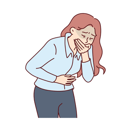 Intoxication alimentaire (nausées, vomissements, diarrhée)